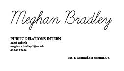 One business card design down…a lot more to go.
