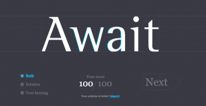 Typography: Master of the Games