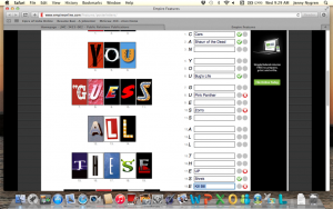 Typography Games