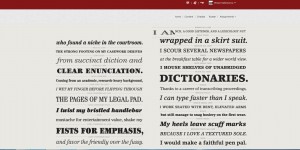 Games of Typography