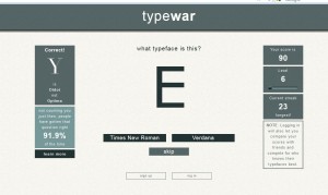 Games of Typography
