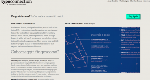 “Choose your words wisely; Your typeface even more so.”