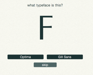 “Choose your words wisely; Your typeface even more so.”