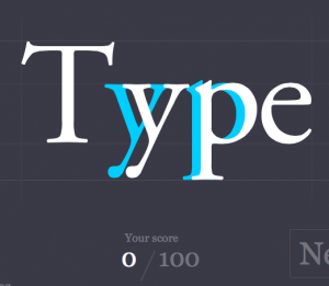 “Choose your words wisely; Your typeface even more so.”