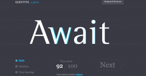 Typography Games