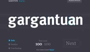 Typography Games