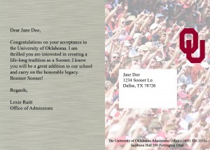 Reflection – Direct Mailer