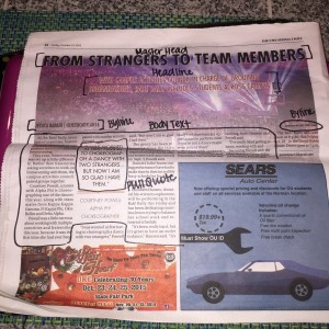 Newspaper Markup!