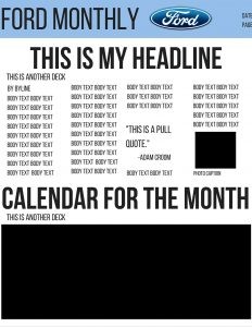 Newsletter Rough Draft & Reflection