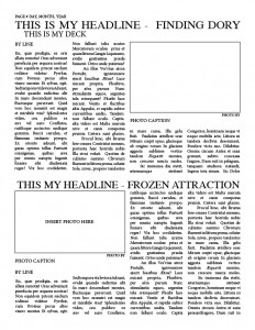 Newsletter vs. Newspaper
