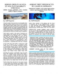 Newsletter Reflection